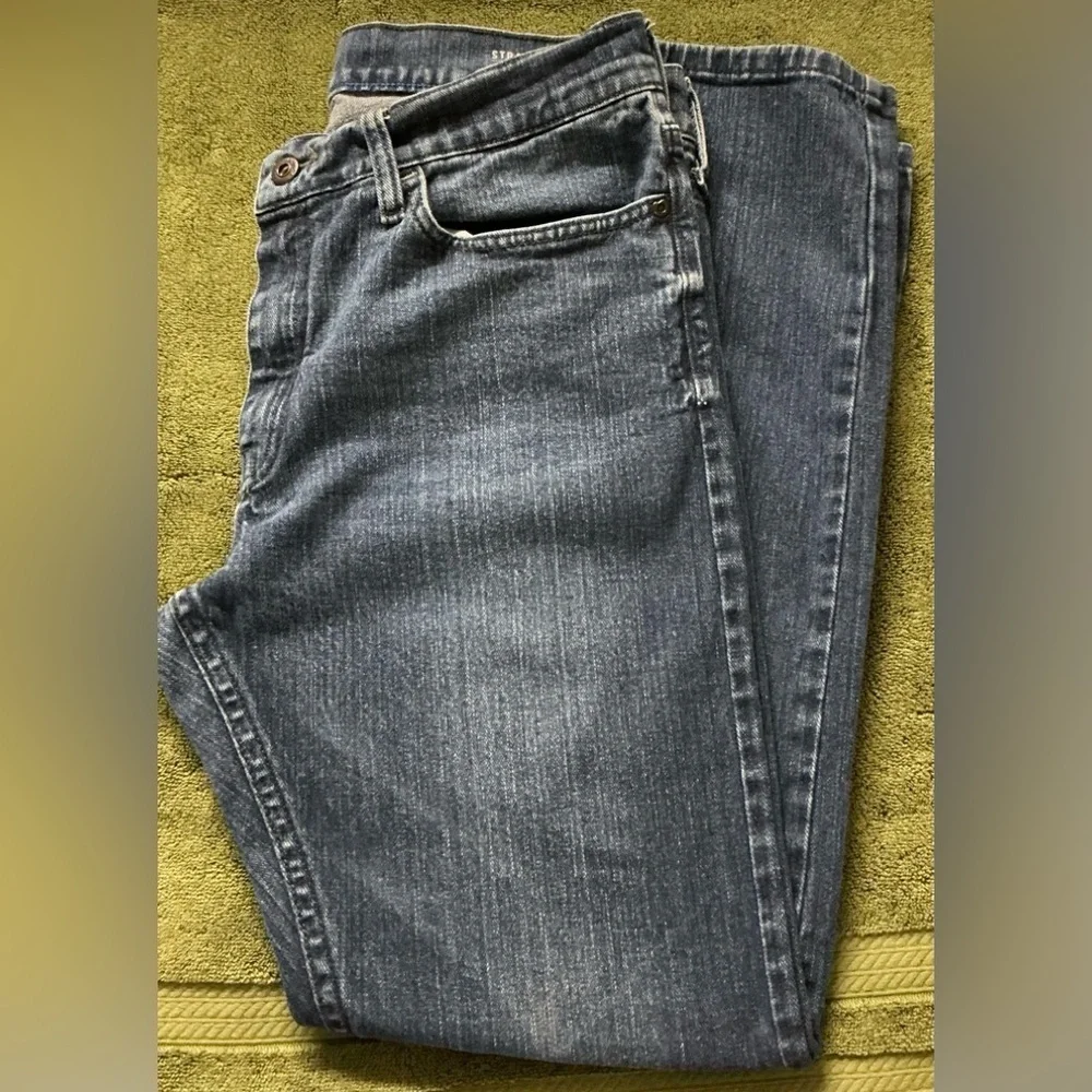 Nautica Vintage Blue Straight Denim Jeans Classic Style Sz 32/30